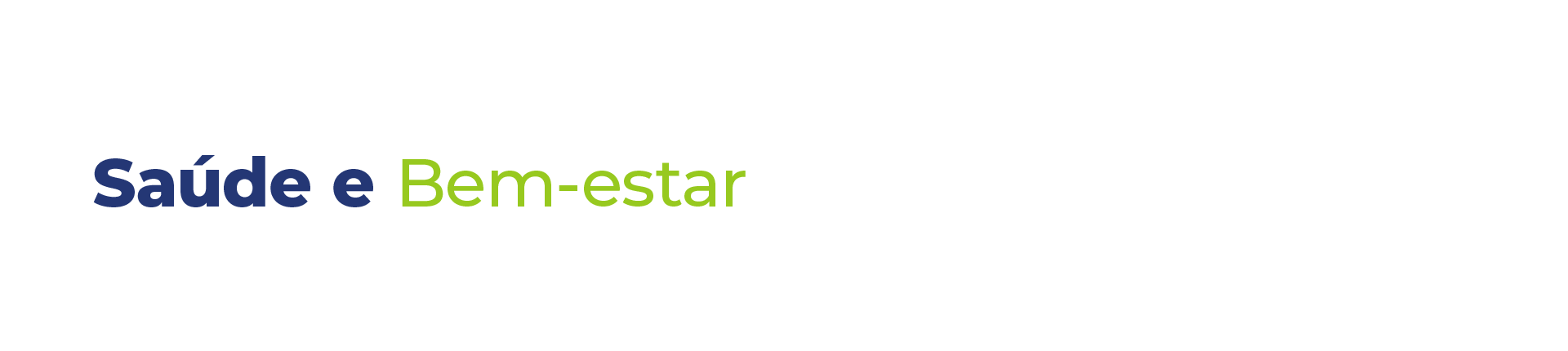 saúde e bem estar