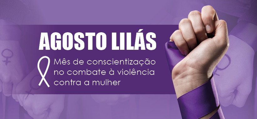 agosto lilás