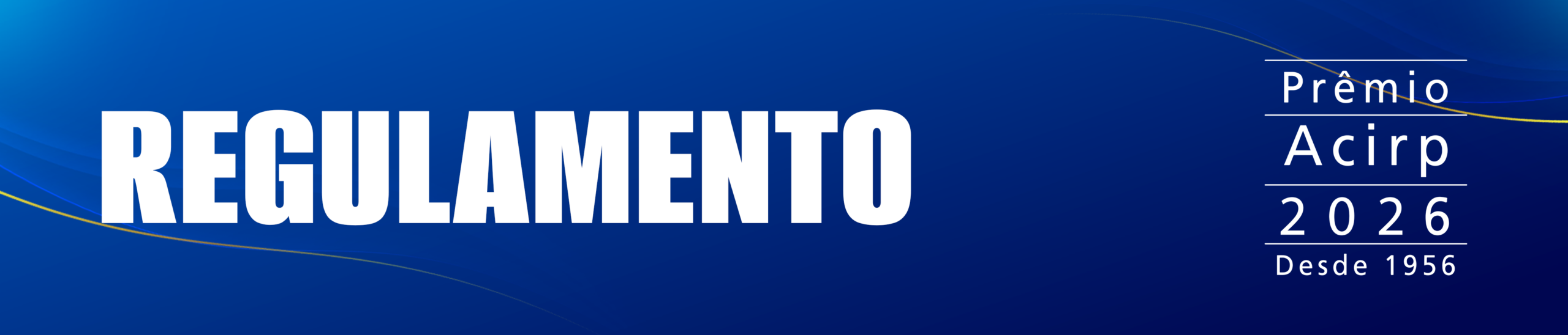 Regulamento Prêmio Acirp 2026