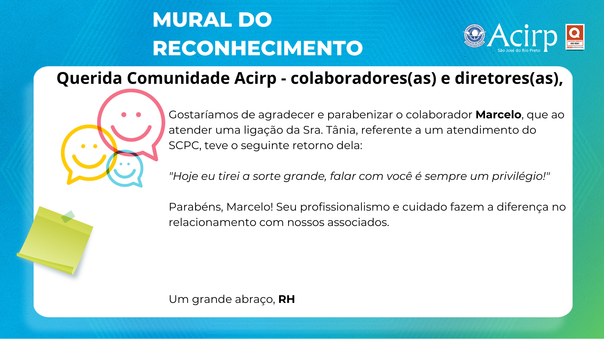 Mural de Reconhecimento